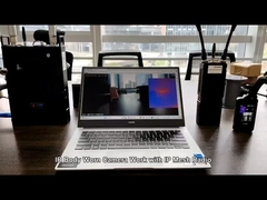 Kamery noszone przez ciało IR Praca z IP Mesh Radio